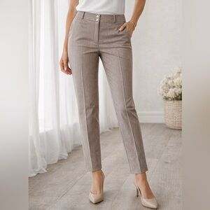 BHWM Brown Pinstripe Lightweight Pants